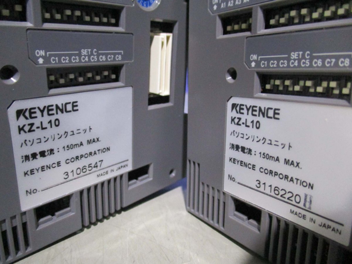 KEYENCE KZ-C32X KZ-C32T KZ-A500 KZ-U4 KZ-AN6 KZ-L10 KZ-TC4 KZ-H2 UNIT [w1150661174]