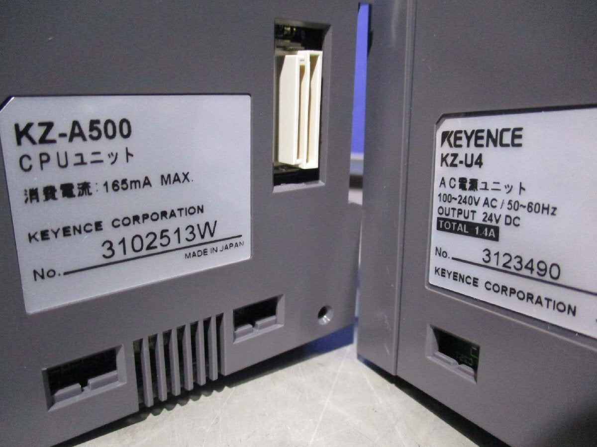 KEYENCE KZ-C32X KZ-C32T KZ-A500 KZ-U4 KZ-AN6 KZ-L10 KZ-TC4 KZ-H2 UNIT [w1150661174]