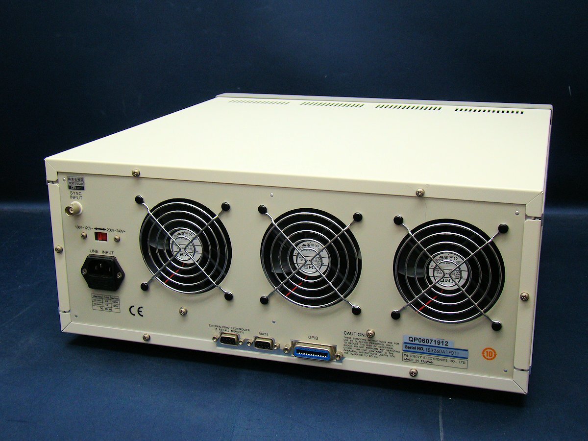 Keisoku Giken 3260A AC DC Electronic Load 300V 12A 1200W [u1150835369]