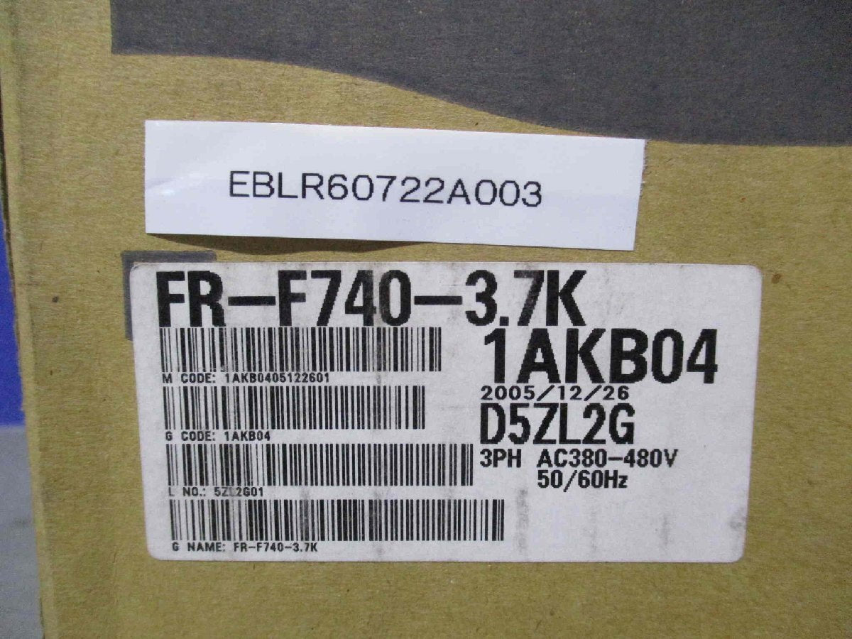 MITSUBISHI FR-F740-3.7K Fan Pump Inverter 3.7kW [m1150809245]
