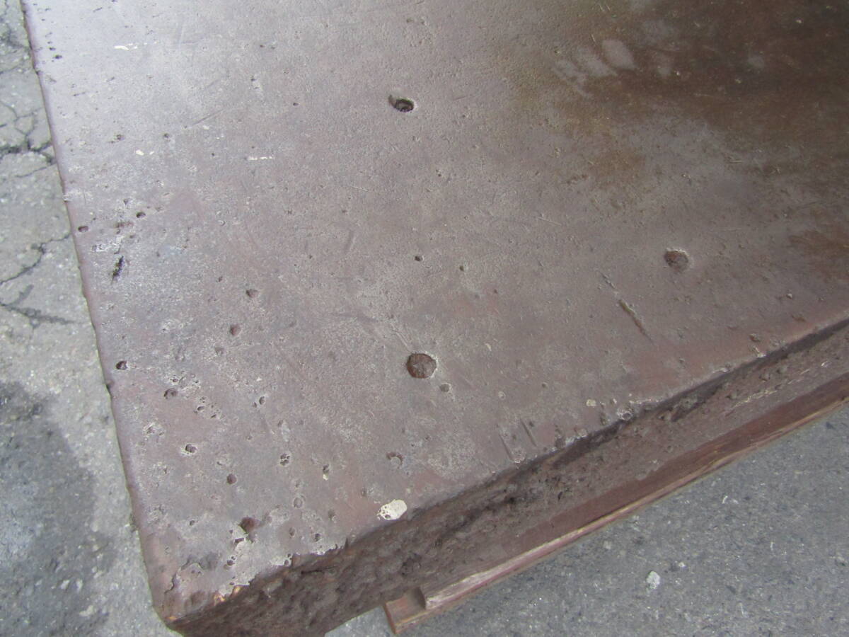 Hikoshi Warehouse Castings Surface Plate Welding Surface Plate Sheet Metal 1840 x 1835 x 200 [h1151073215]