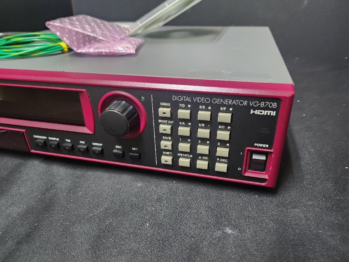 NBC Astro Design VG-870B Digital Video Generator Programmable Video Signal Generator [g1151762831]