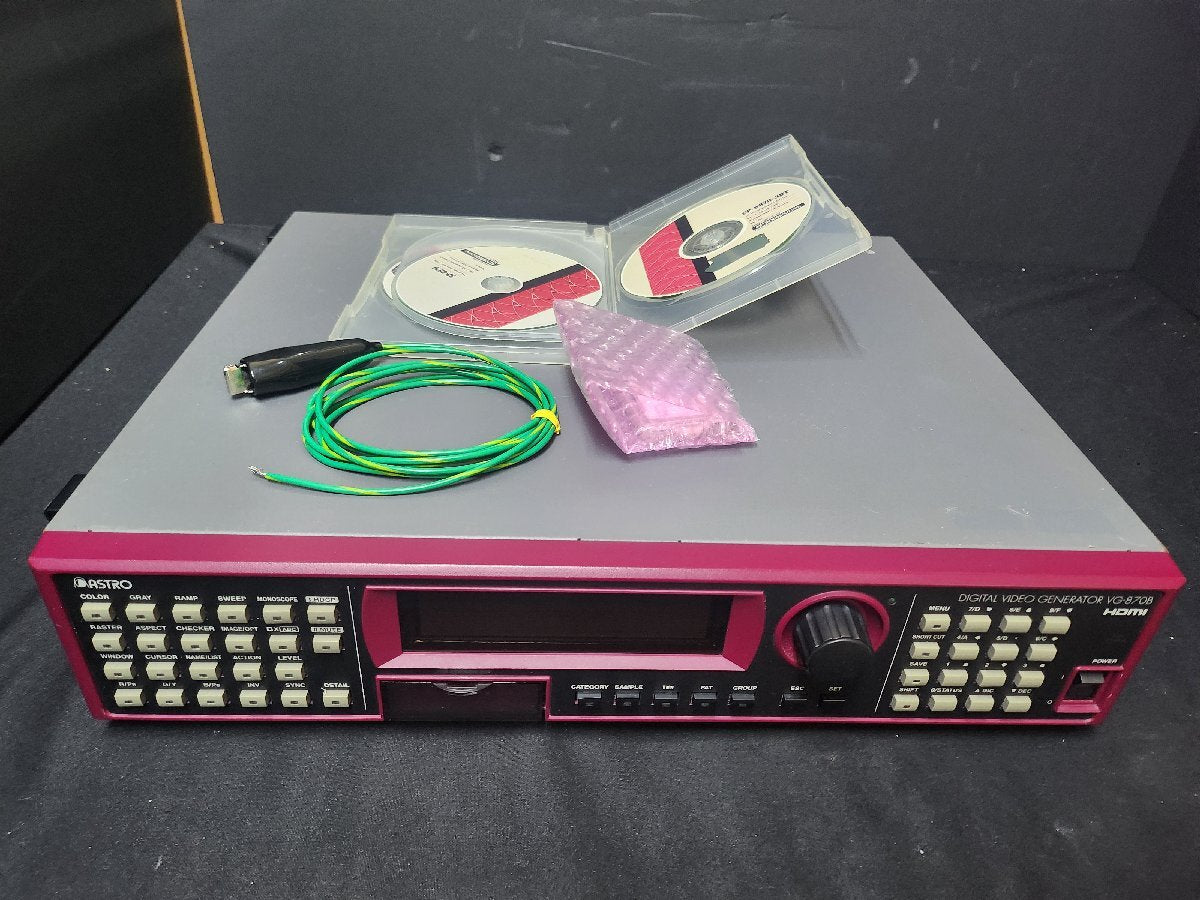 NBC Astro Design VG-870B Digital Video Generator Programmable Video Signal Generator [g1151762831]