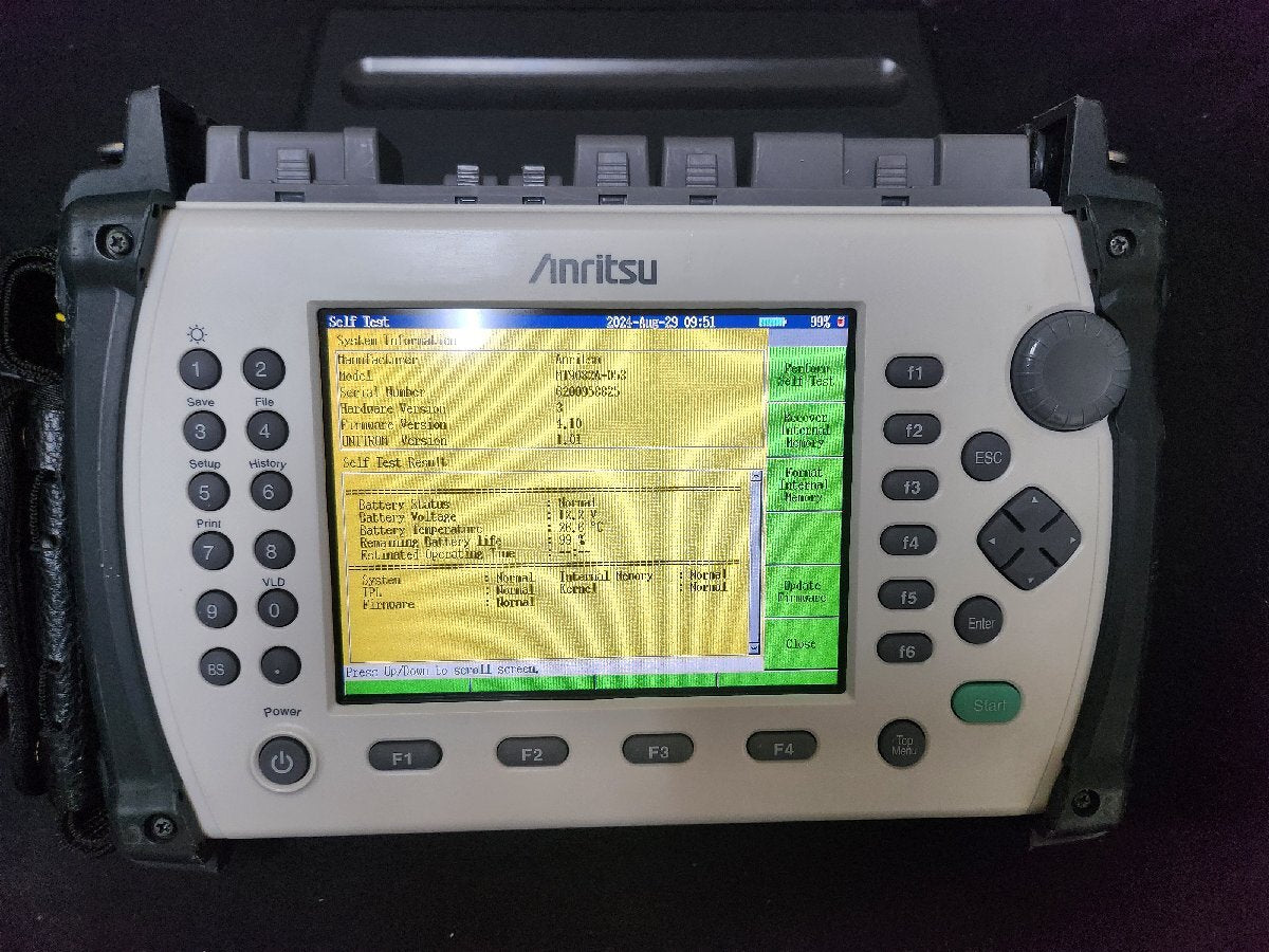 Anritsu MT9082A OTDR Optical Time Domain Reflectometer Access Master [s1151759683]