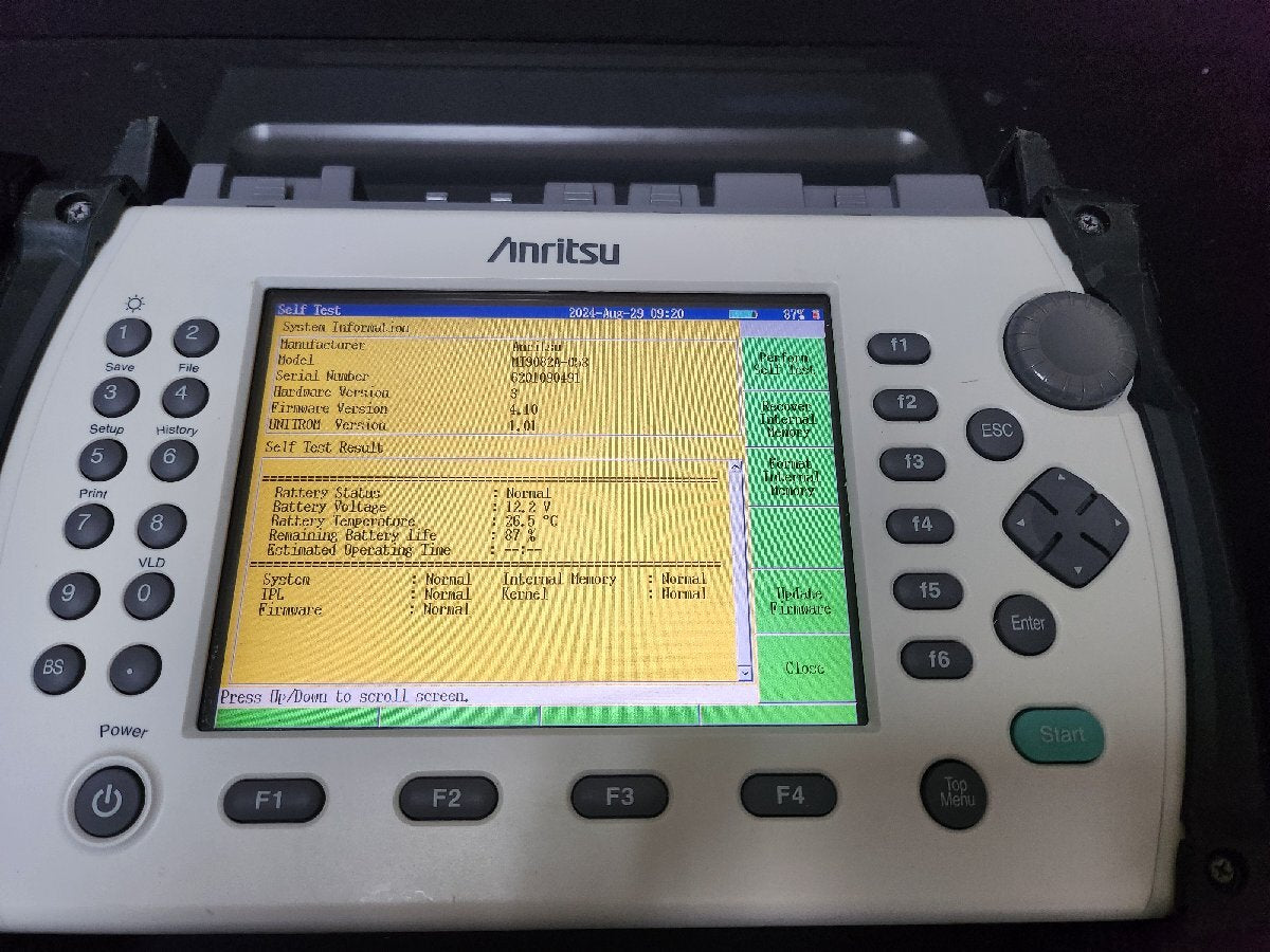 Anritsu MT9082A OTDR Optical Time Domain Reflectometer Access Master [v1151761196]