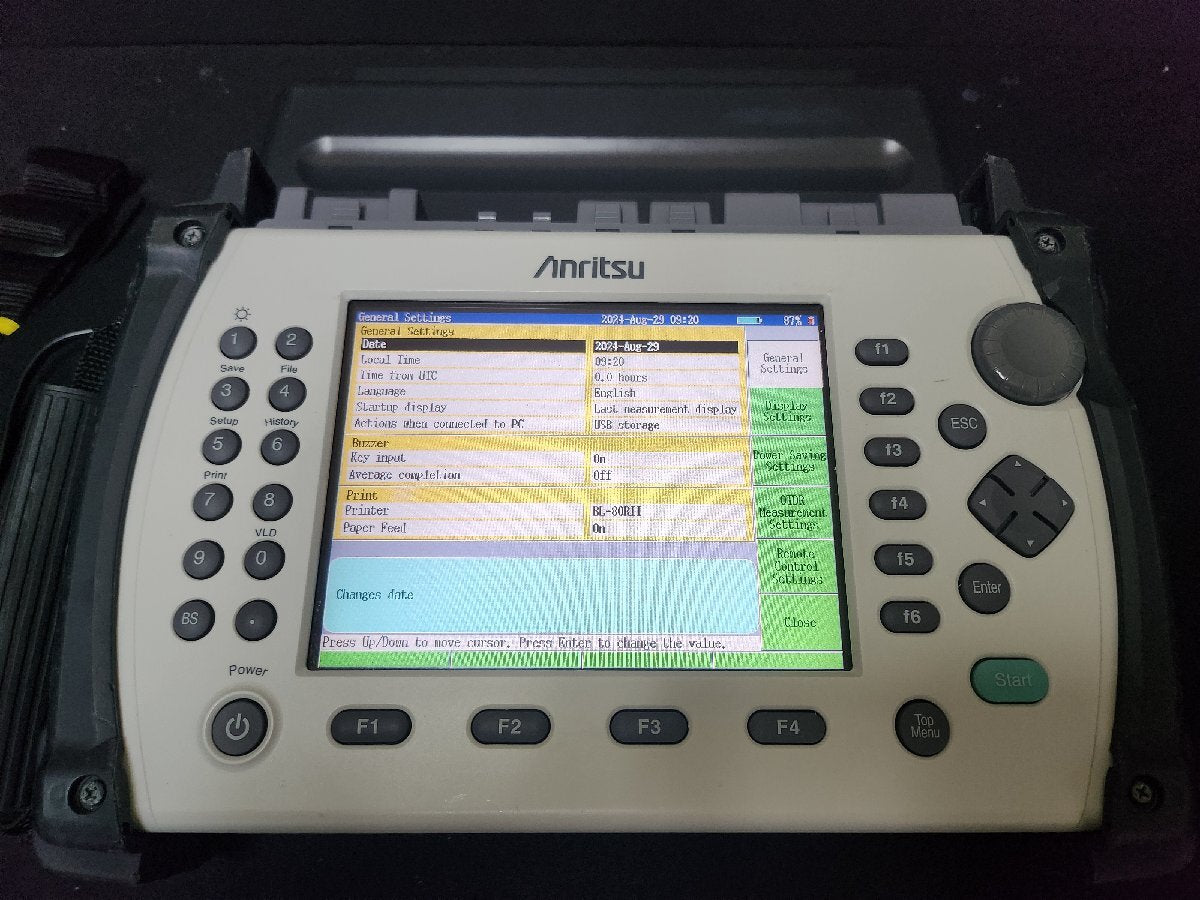 Anritsu MT9082A OTDR Optical Time Domain Reflectometer Access Master [v1151761196]