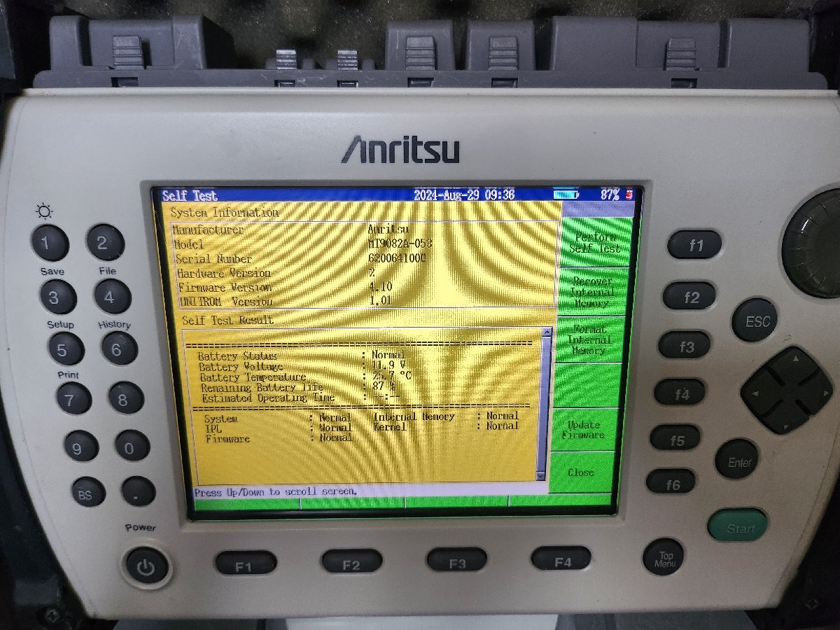Anritsu MT9082A OTDR Optical Time Domain Reflectometer [l1151766418]