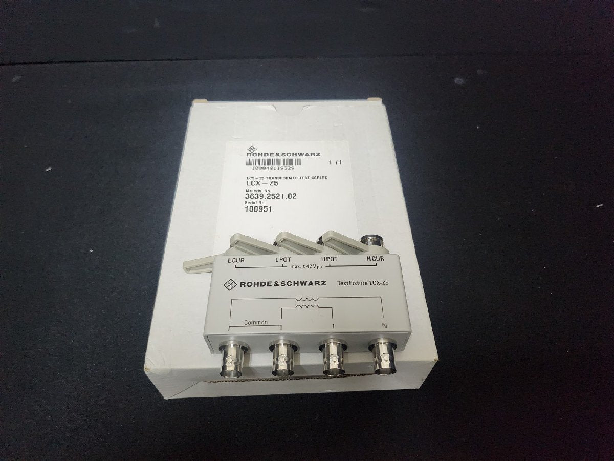 R&S LCX-Z5 Transformer Test Cable [h1152144705]