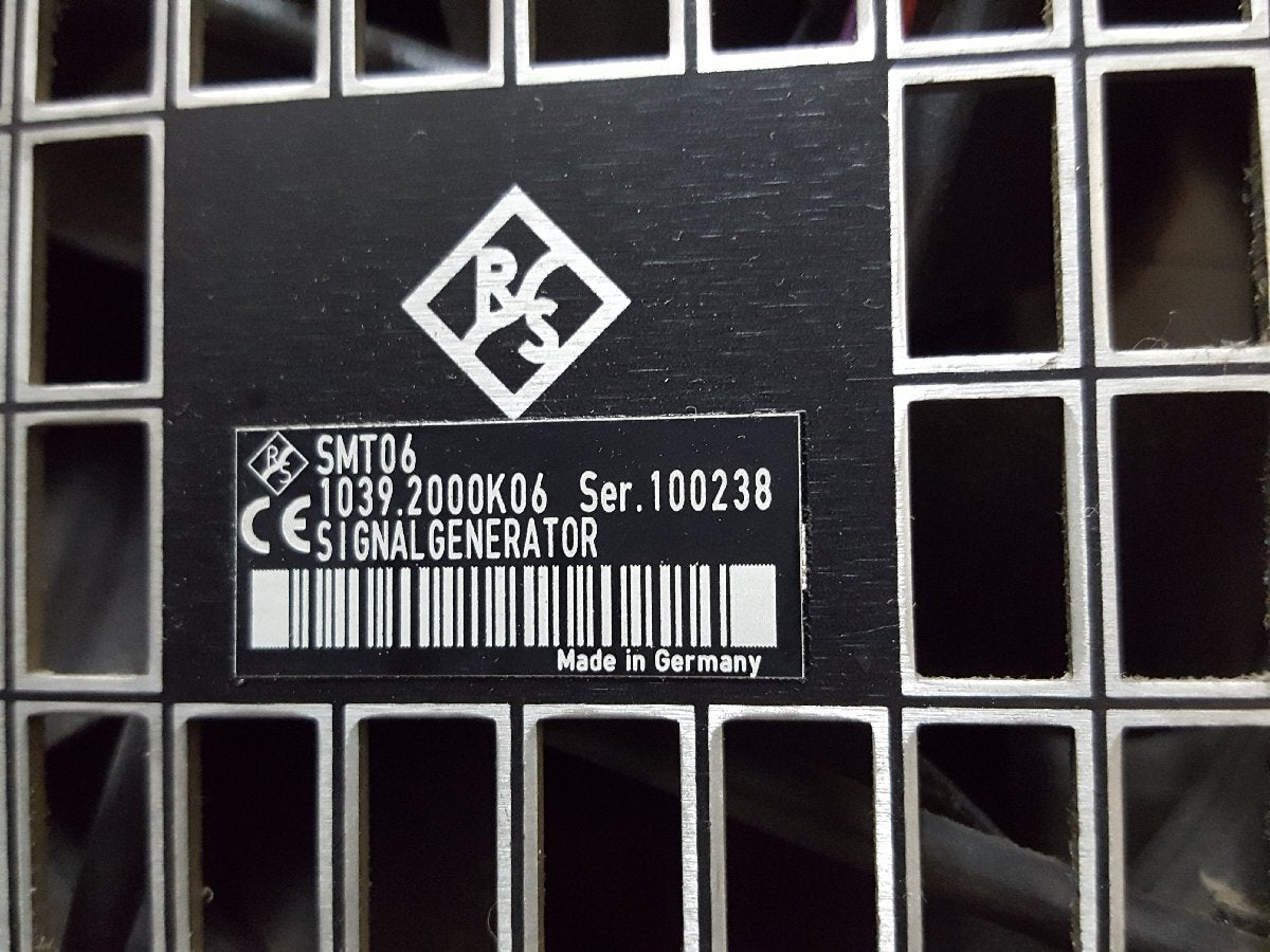 Rohde & Schwarz SMT06 Signal Generator 5kHz-6GHz [n1152358771]