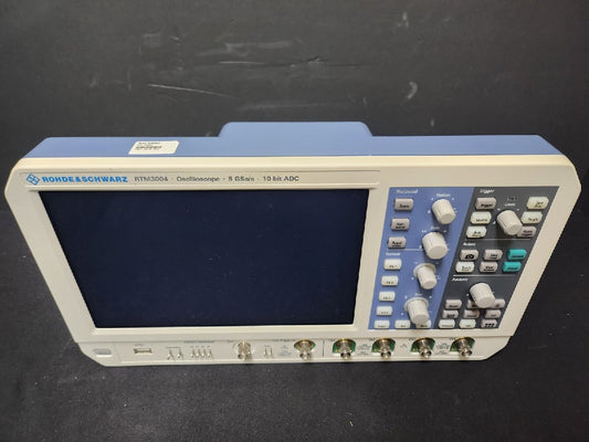 Rohde & Schwarz RTM3004 Digital Oscilloscope 500MHz 4ch 5GSa/s [c1152409625]