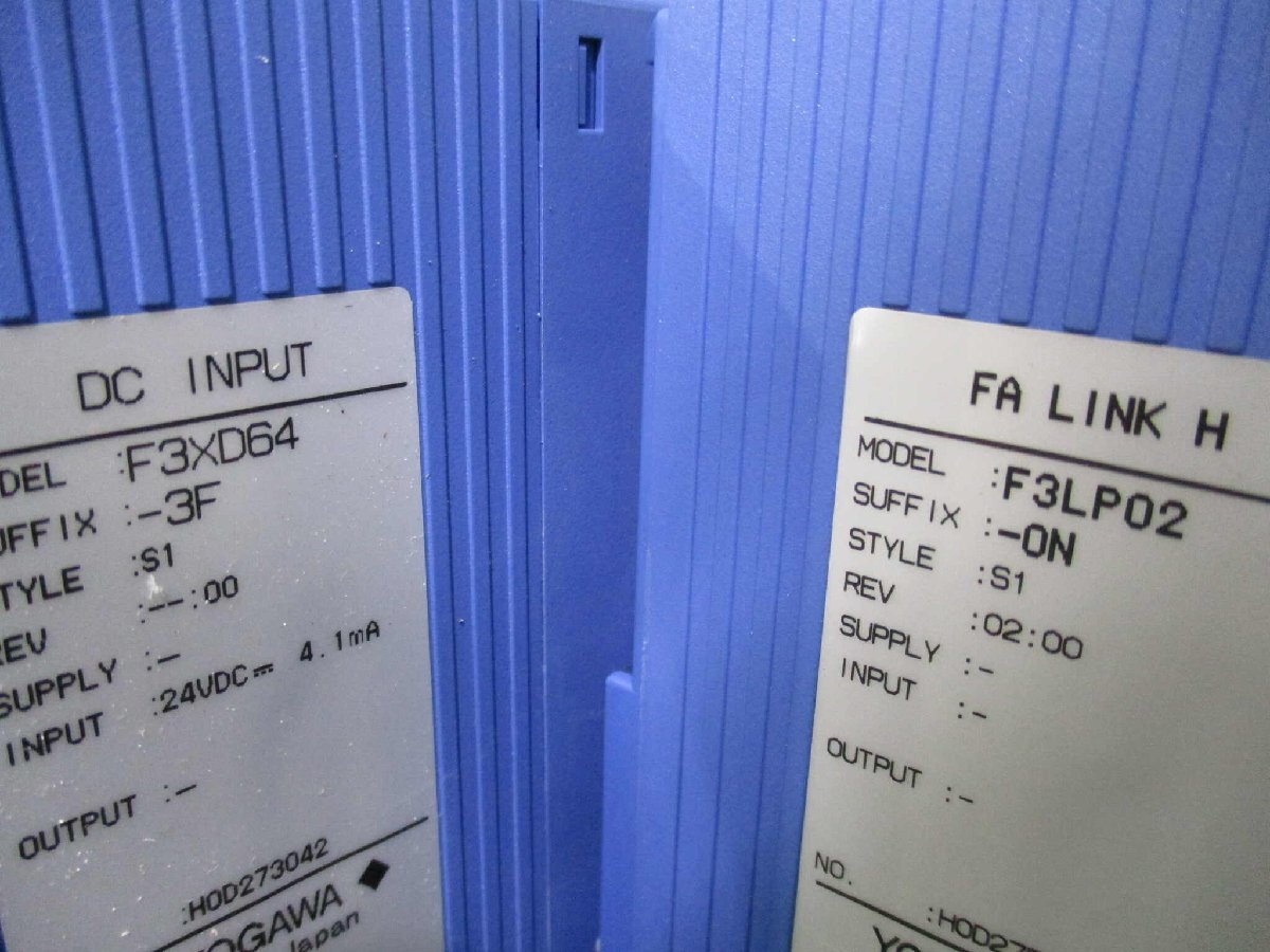 Yokogawa F3BU09-ON/F3PU20-ON/F3XD64-3F/F3LP02-ON/F3AD04-ON/F3SP28-3N Product [g1153281376]