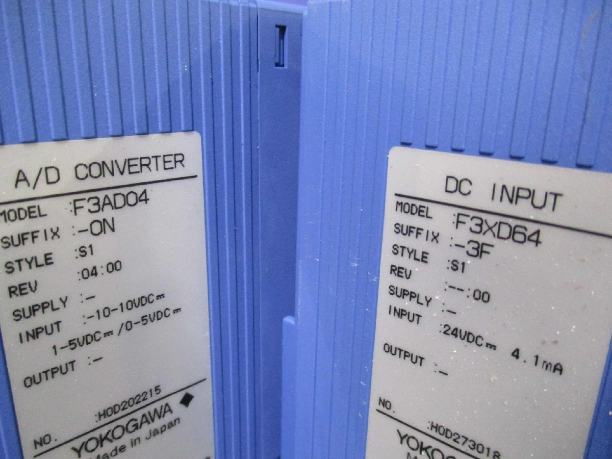 Yokogawa F3BU09-ON/F3PU20-ON/F3XD64-3F/F3LP02-ON/F3AD04-ON/F3SP28-3N Product [g1153281376]