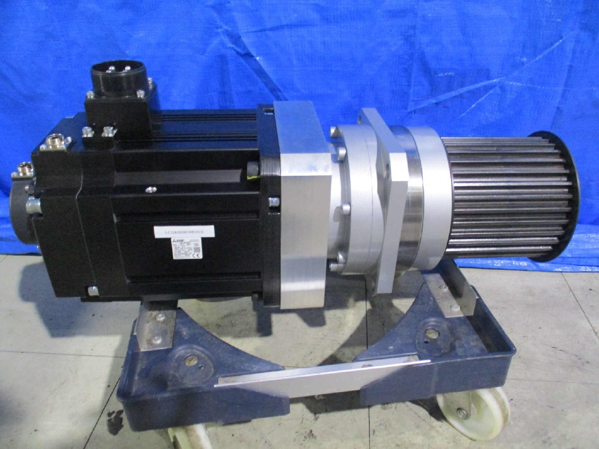 Used Mitsubishi AC Servo Motor HG-SR702B/SHIMPO VRGF-5E170-38KA35 Able reducer Shipping fee not included (LCDR60909E002) [g1153574973]