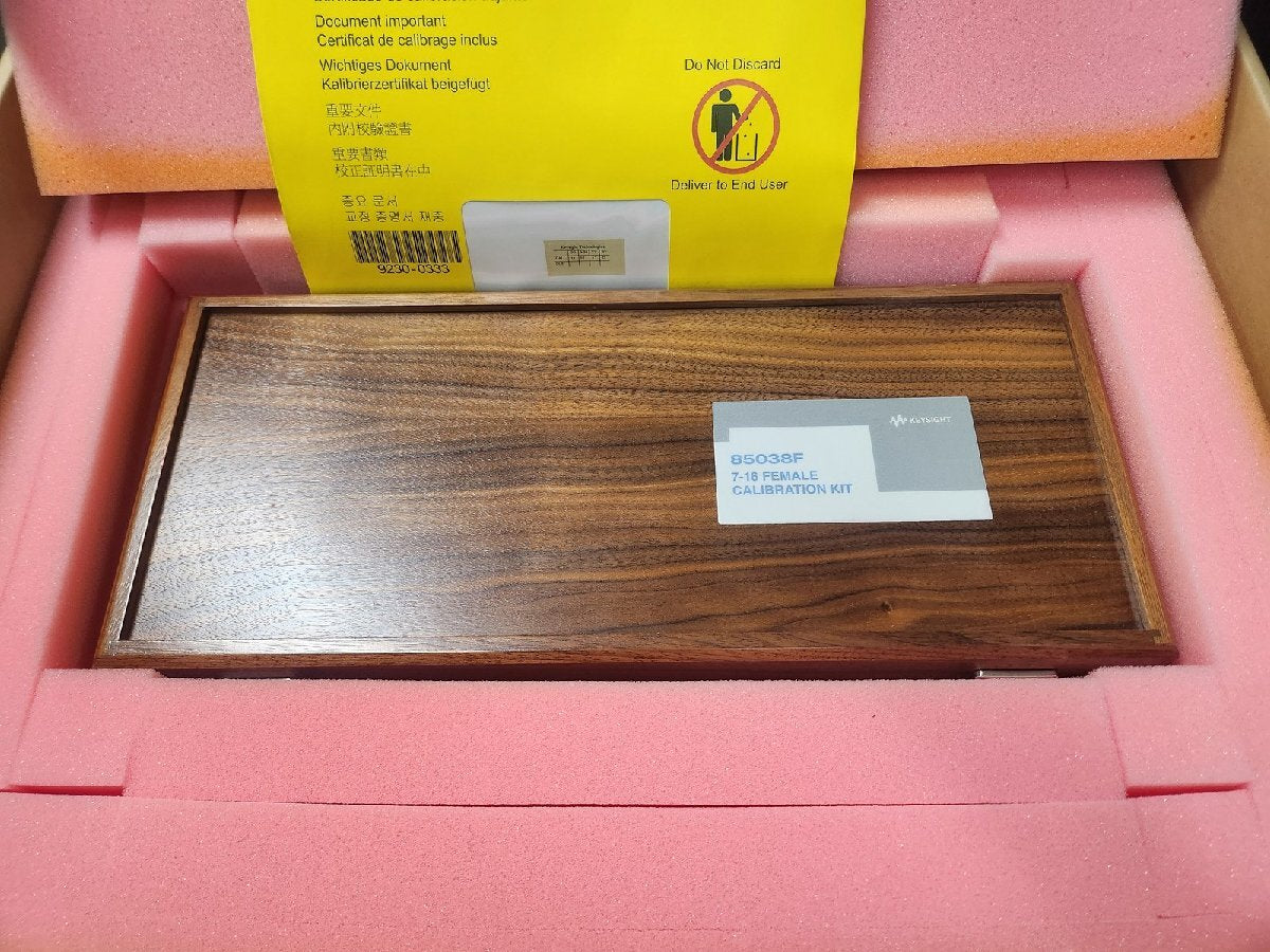 Keysight 85038F 7-16 Female Calibration Kit [r1154197221]