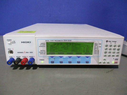 HIOKI DSM-8104 Insulation Tester / Low Current Meter [u1155072641]