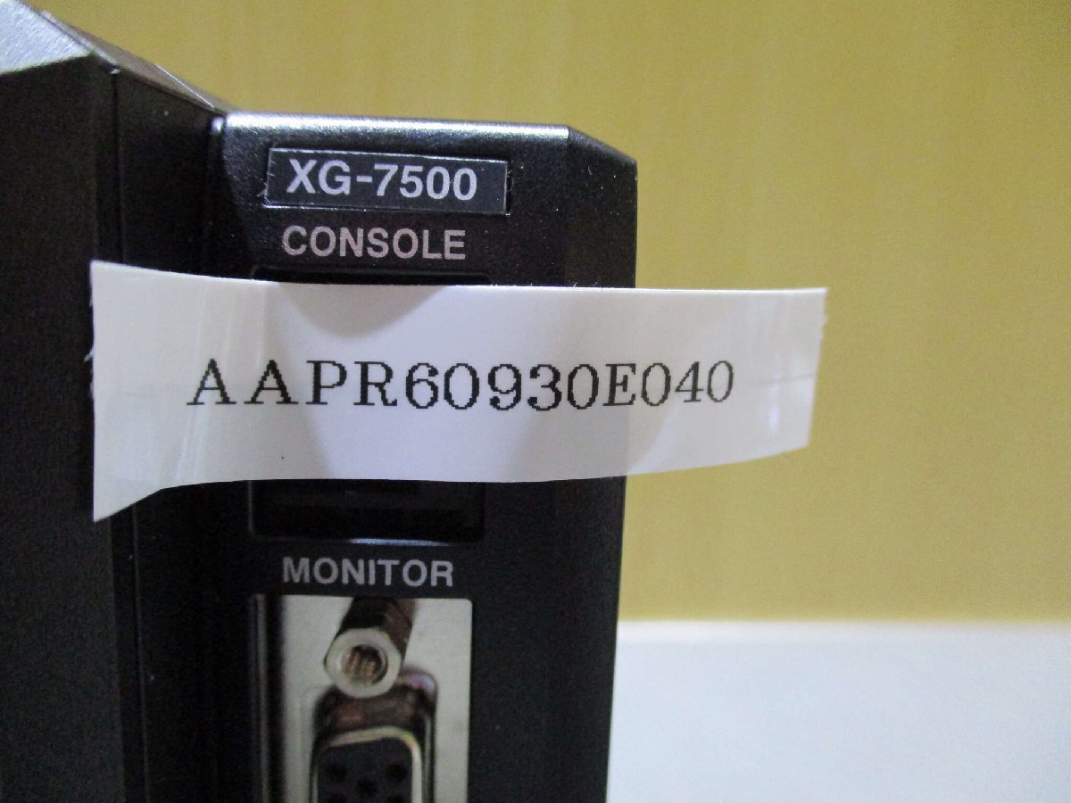 KEYENCE XG-200M*2/XG-7500 Image Processing System [d1156257946]