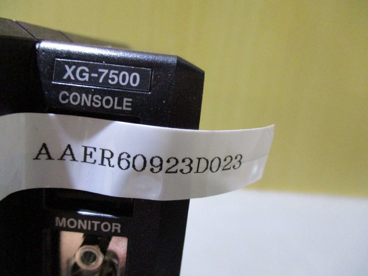 KEYENCE XG-200M*2/XG-7500 Image Processing System [q1156377021]