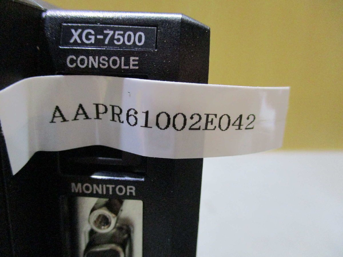 KEYENCE XG-200M/XG-7500 Image Processing System [o1156894606]