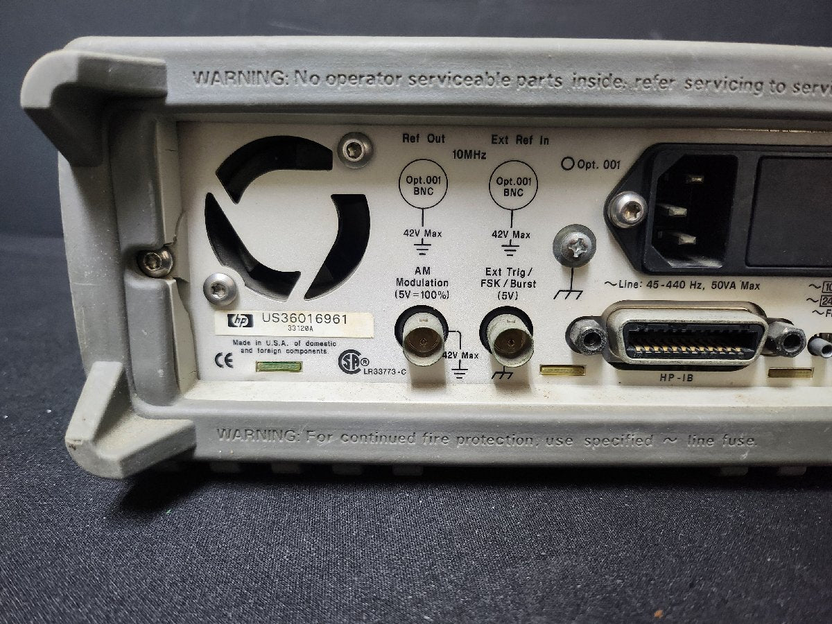 Agilent 33120A Function/Arbitrary Waveform Generator 15MHz [x1157285916]