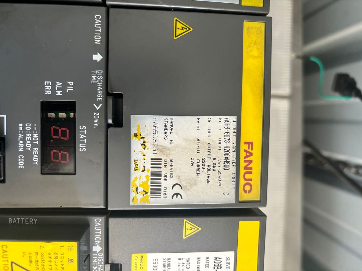 FANUC ff664 Servo Amplifier 3 Units (as-is) [j1157408437]