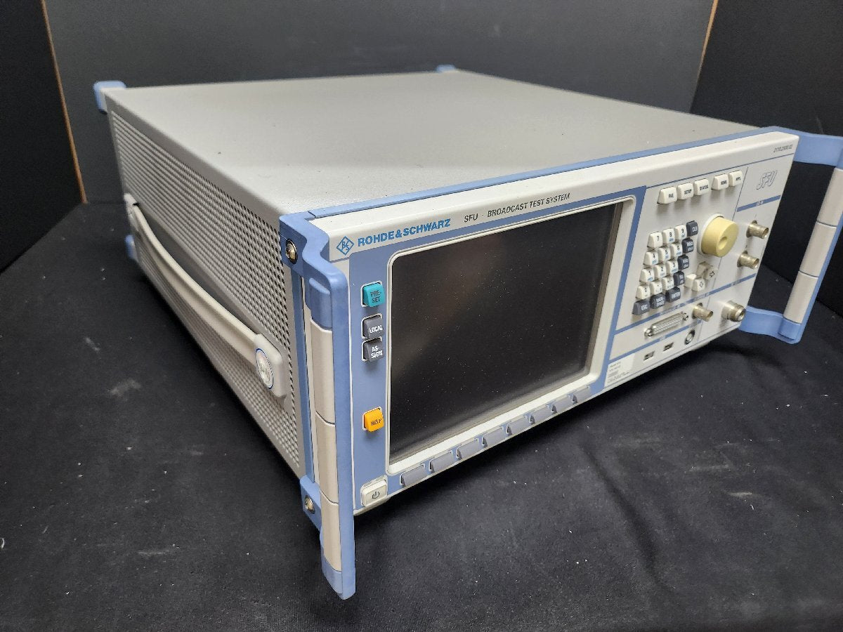 R&S SFU Broadcast Test System Opt. K01 K40 K60 [k1157831645]