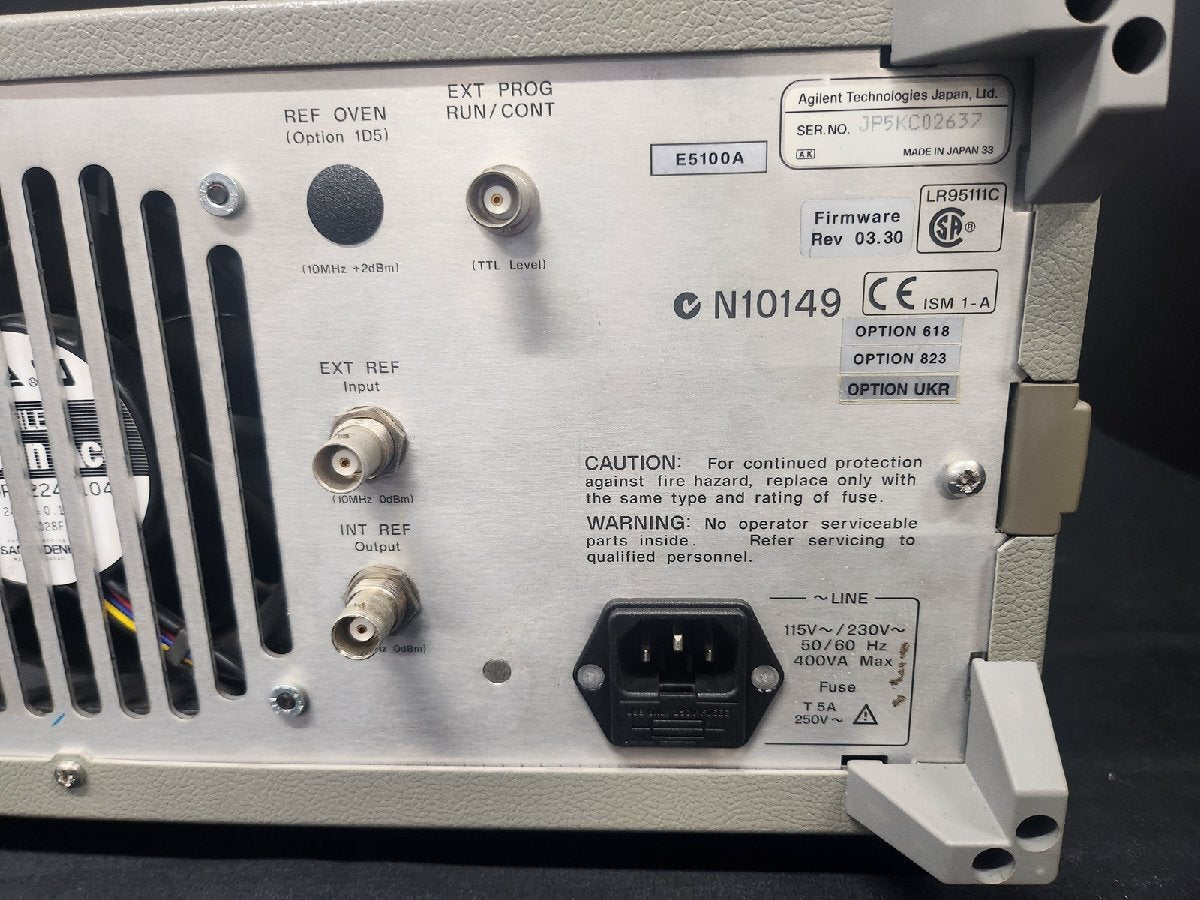 Agilent E5100A Network Analyzer 10kHz-180MHz [x1157850652]