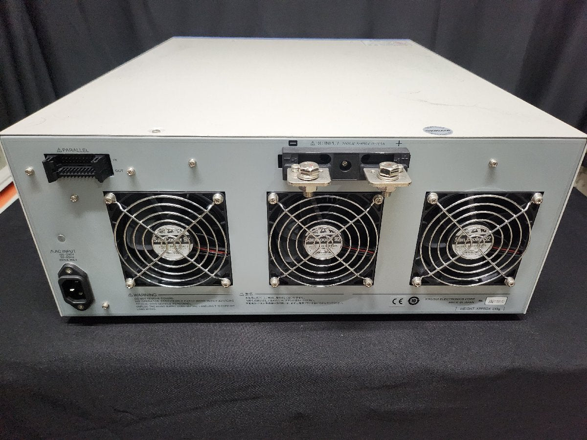 Kikusui PLZ2004WHB Electronic Load Booster 650V 100A 2000W [p1157849984]