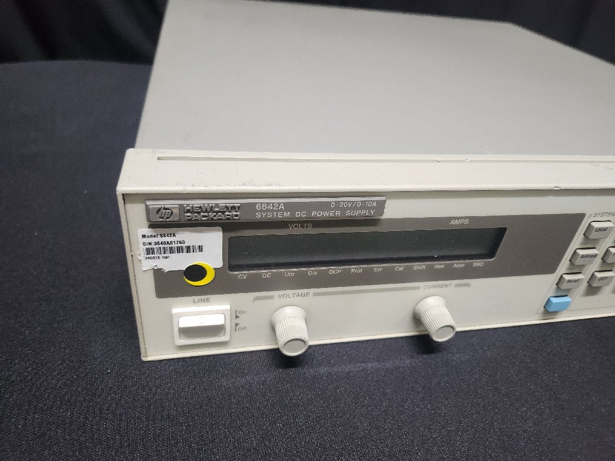 HP 6642A System Power Supply 200W 20V 10A (as-is) [q1158008669]