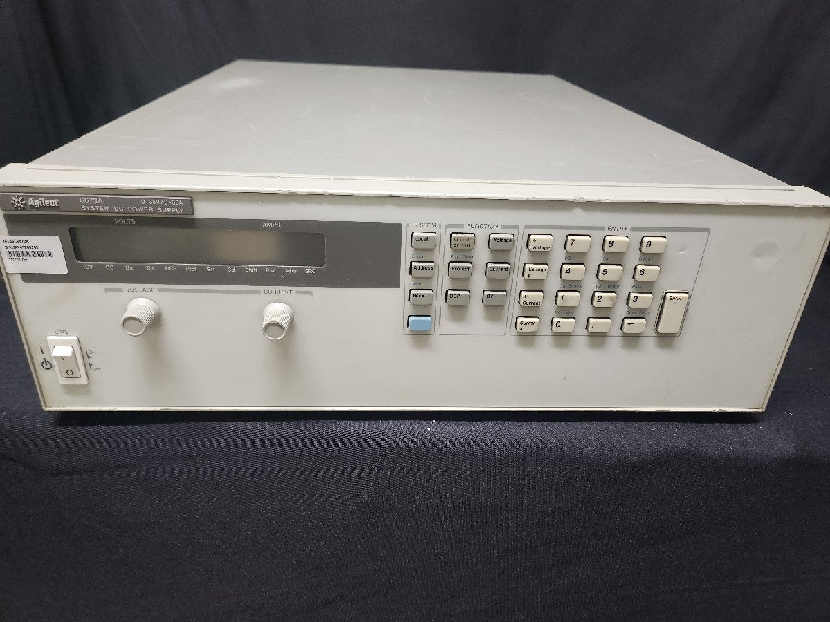 Agilent 6673A System DC Power Supply 35V 60A 2000W [x1158126114]