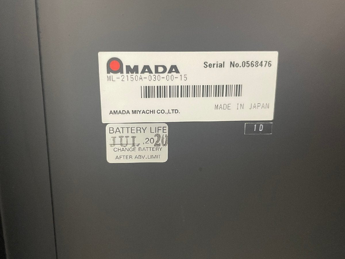 AMADA MIYACHI ML-2150A-030-00-15 YAG Laser Welding Machine 25W Laser Welder [t1154222714]