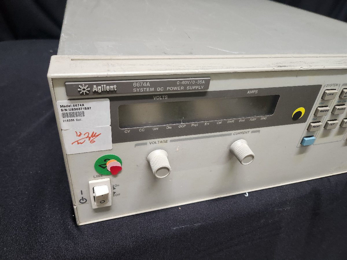 Agilent 6674A System Power Supply 2000W 60V 35A [m1158140456]