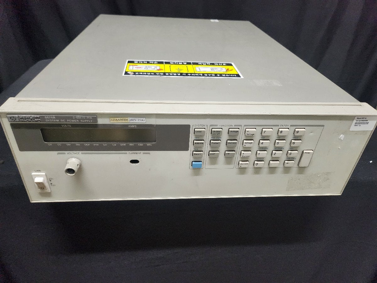 HP 6674A System Power Supply 2000W 60V 35A [w1158154453]