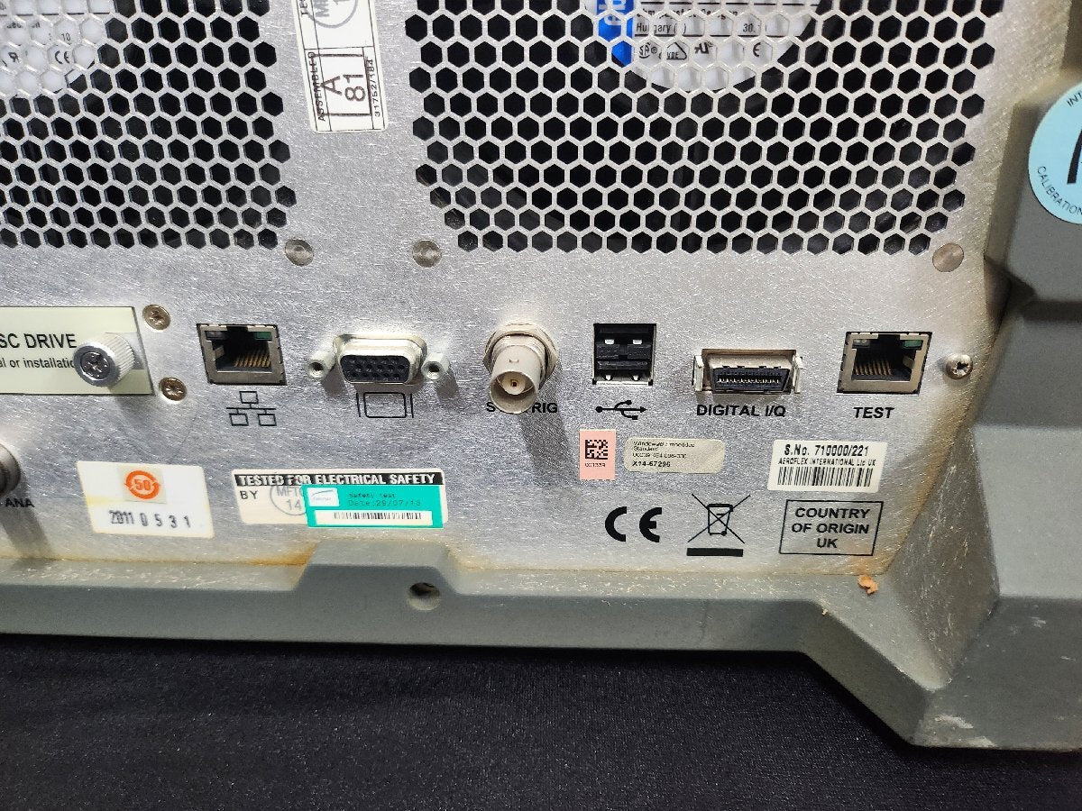 NBC Aeroflex 7100 Radio Test Set Opt 101 102 150 151 500 501 901 902 [t1158763065]