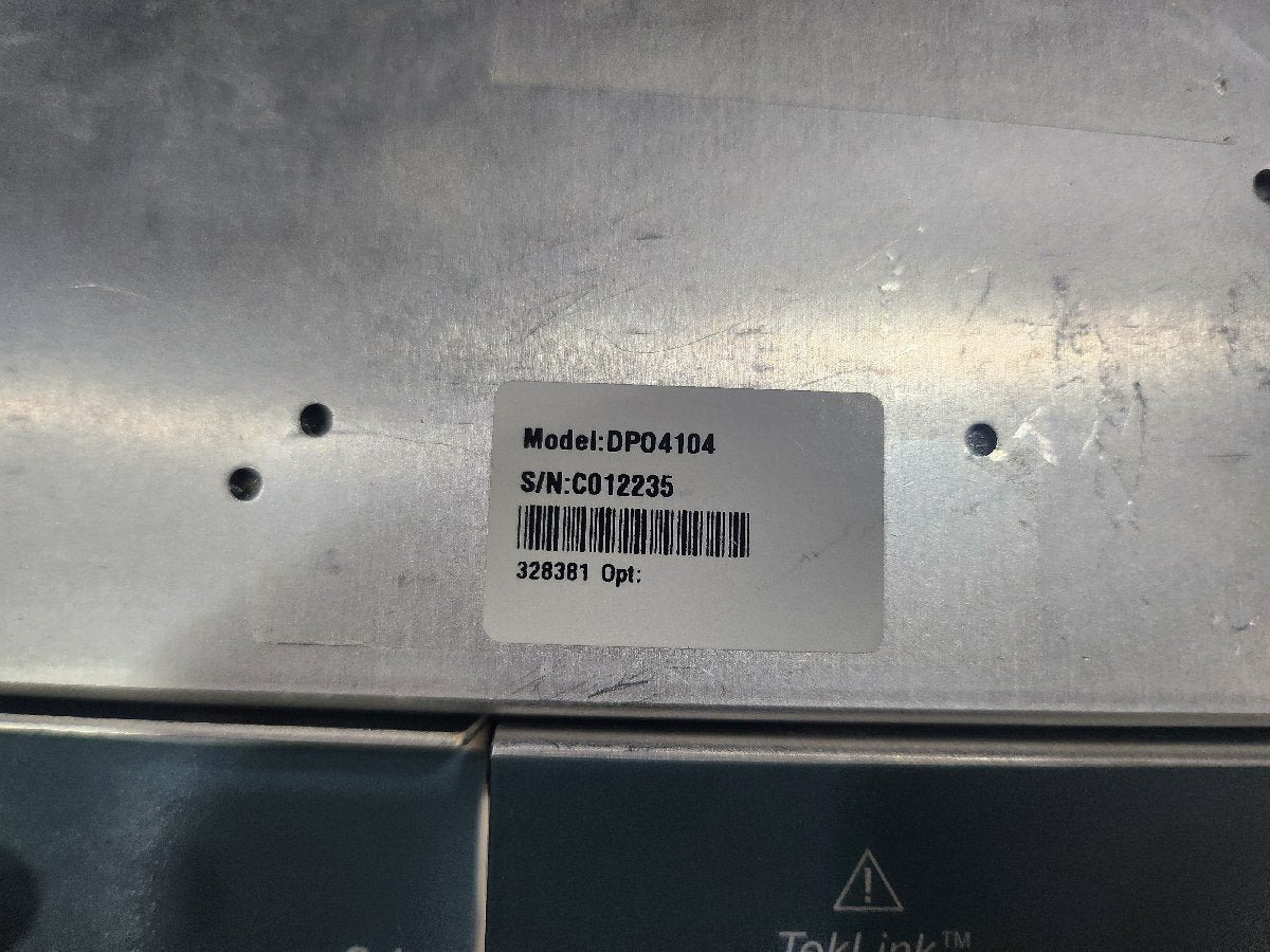 Tektronix DPO4104 Digital Oscilloscope 4ch 1GHz (for parts or not working) [1158776634]