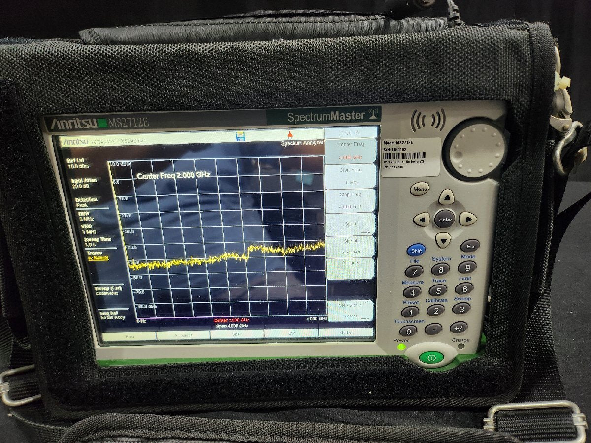Anritsu MS2712E Handheld Spectrum Analyzer 9kHz to 4GHz [n1158794959]