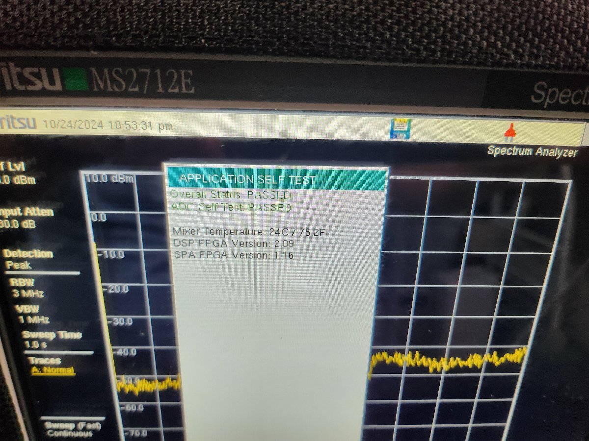 Anritsu MS2712E Handheld Spectrum Analyzer 9kHz to 4GHz [n1158794959]