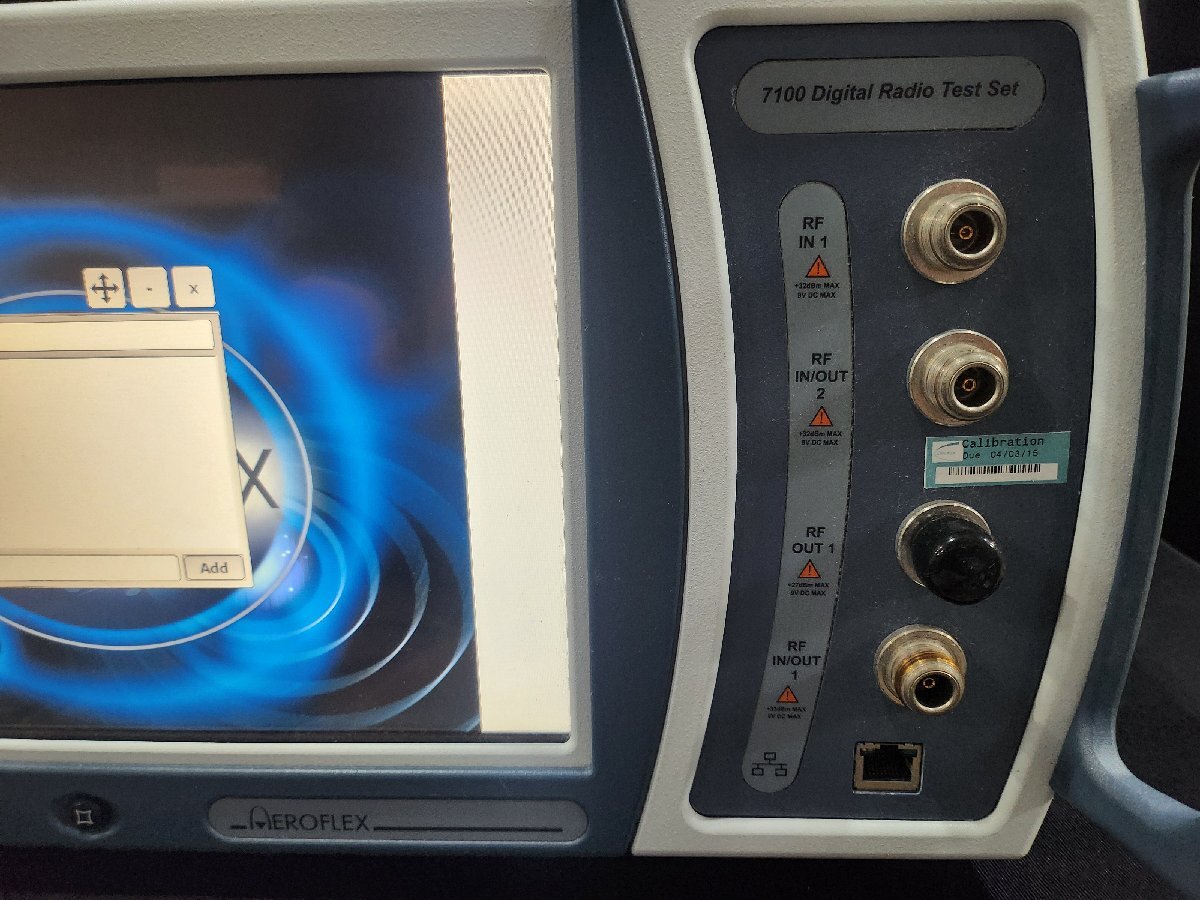 NBC Aeroflex 7100 Radio Test Set OPT 1 102 150 151 500 501 901 902 [u1158824250]