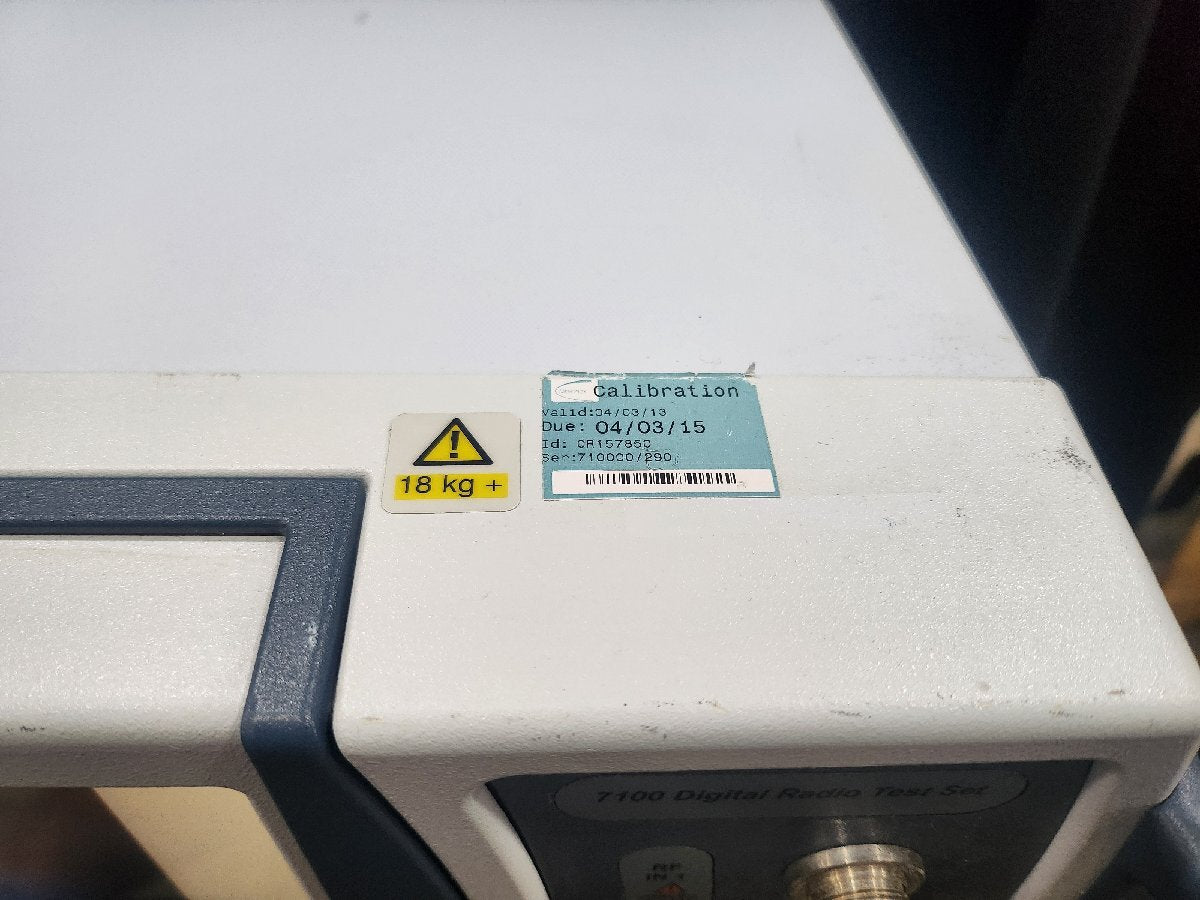 NBC Aeroflex 7100 Radio Test Set OPT 1 102 150 151 500 501 901 902 [u1158824250]