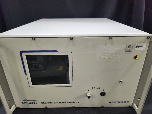 SPIRENT GSS7700 GPS/SBAS Simulator [1158788872]