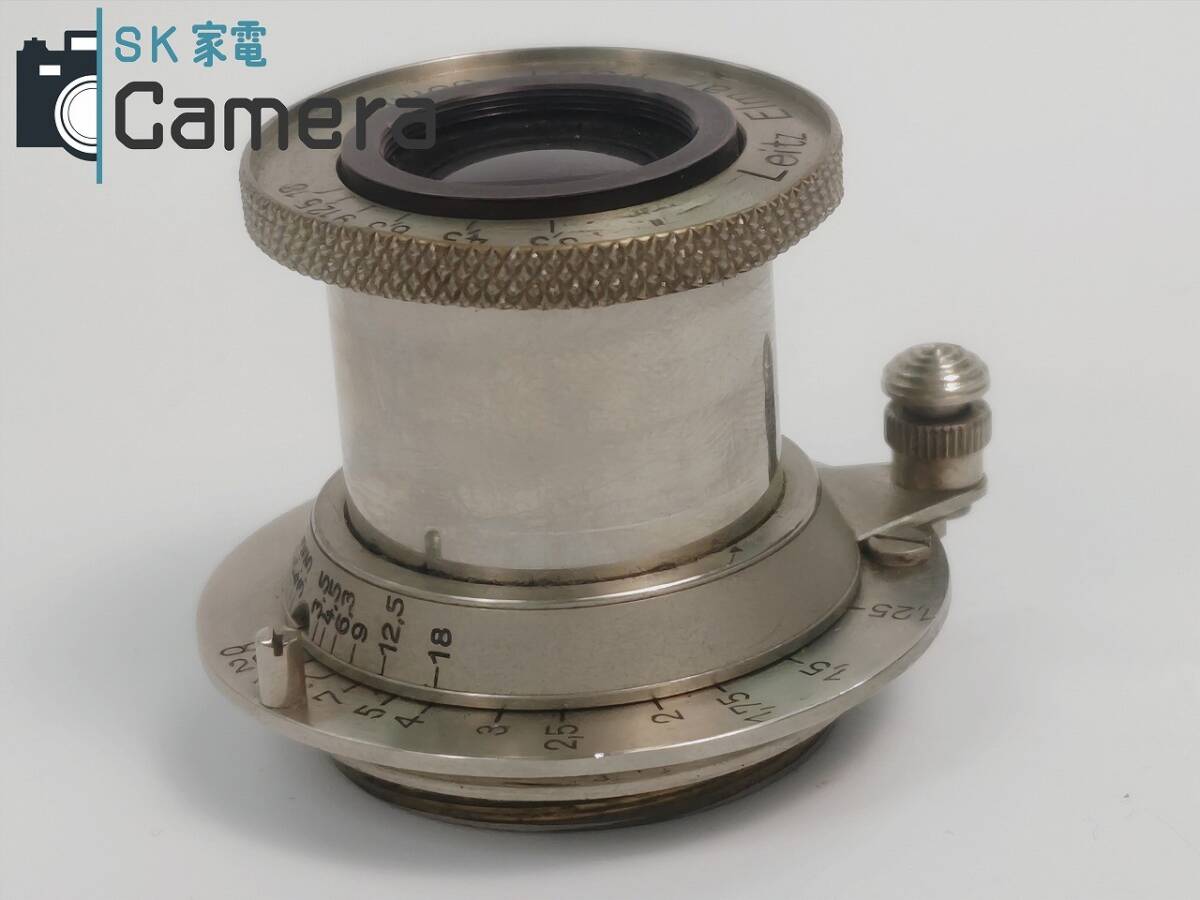 LEICA DII Black Nickel Elmar 50mm F3.5 Lens [n1159042470]