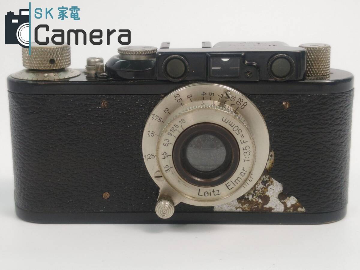 LEICA DII Black Nickel Elmar 50mm F3.5 Lens [n1159042470]