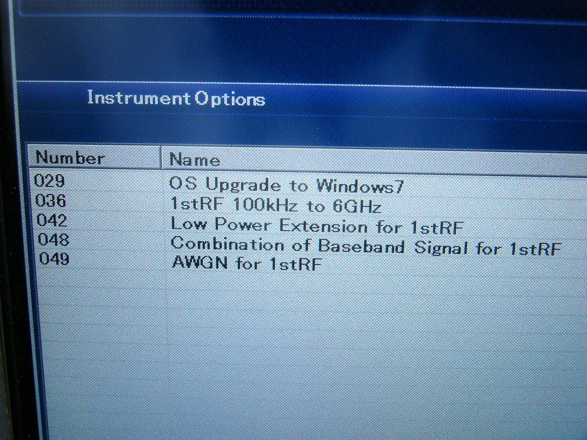 Anritsu MG3710A Vector Signal Generator 6GHz [n1159079756]