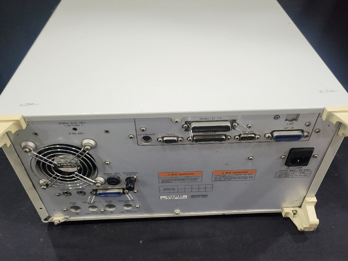 Advantest R3765CG Network Analyzer 300kHz-3.8GHz (for parts or not working) [f1159106901]