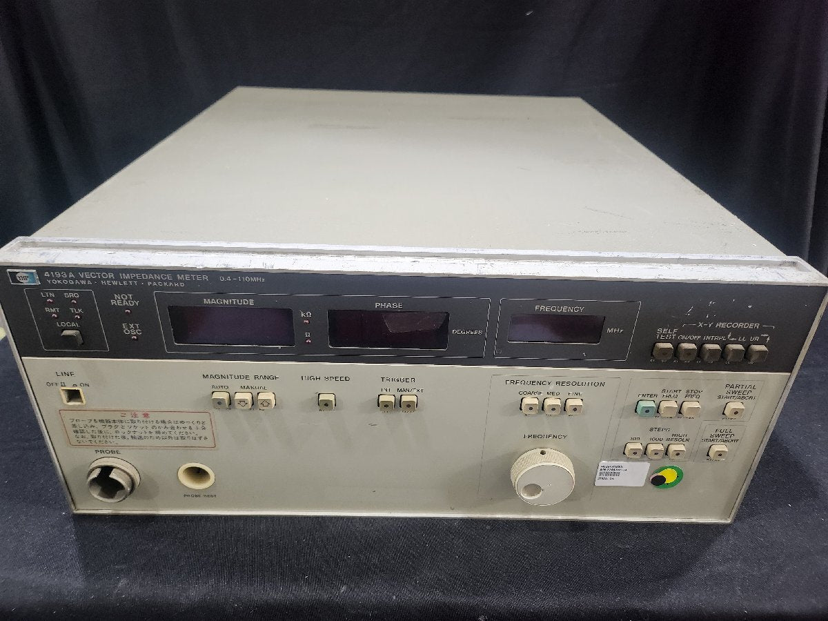 HP 4193A Vector Impedance Meter (for parts or not working) [q1159178923]