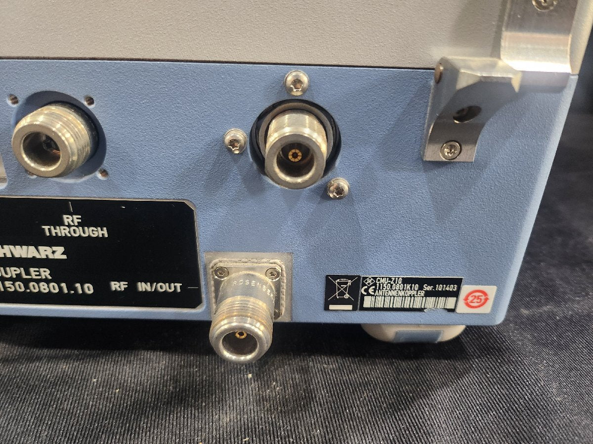 Rohde & Schwarz CMU-Z10/Z11/Z12 Broadband Antenna Coupler RF Shielded Chamber [1159186497]