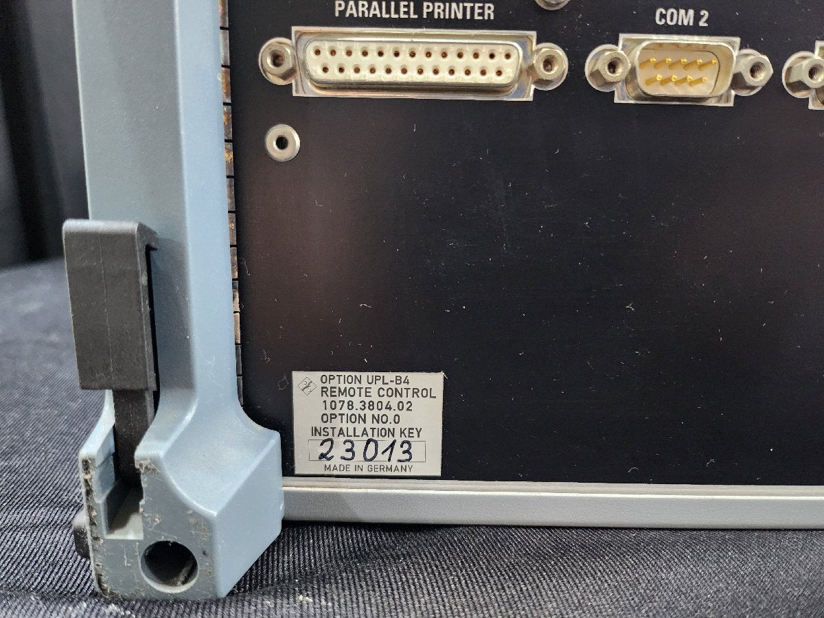 Rohde & Schwarz UPL Audio Analyzer (for parts or not working) [k1159216295]