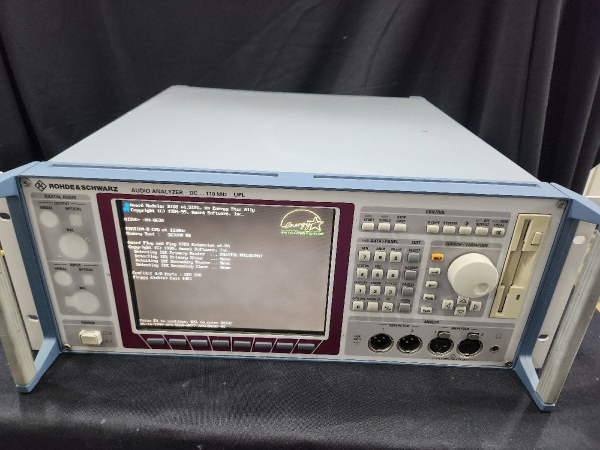 Rohde & Schwarz UPL Audio Analyzer (for parts or not working) [k1159216295]