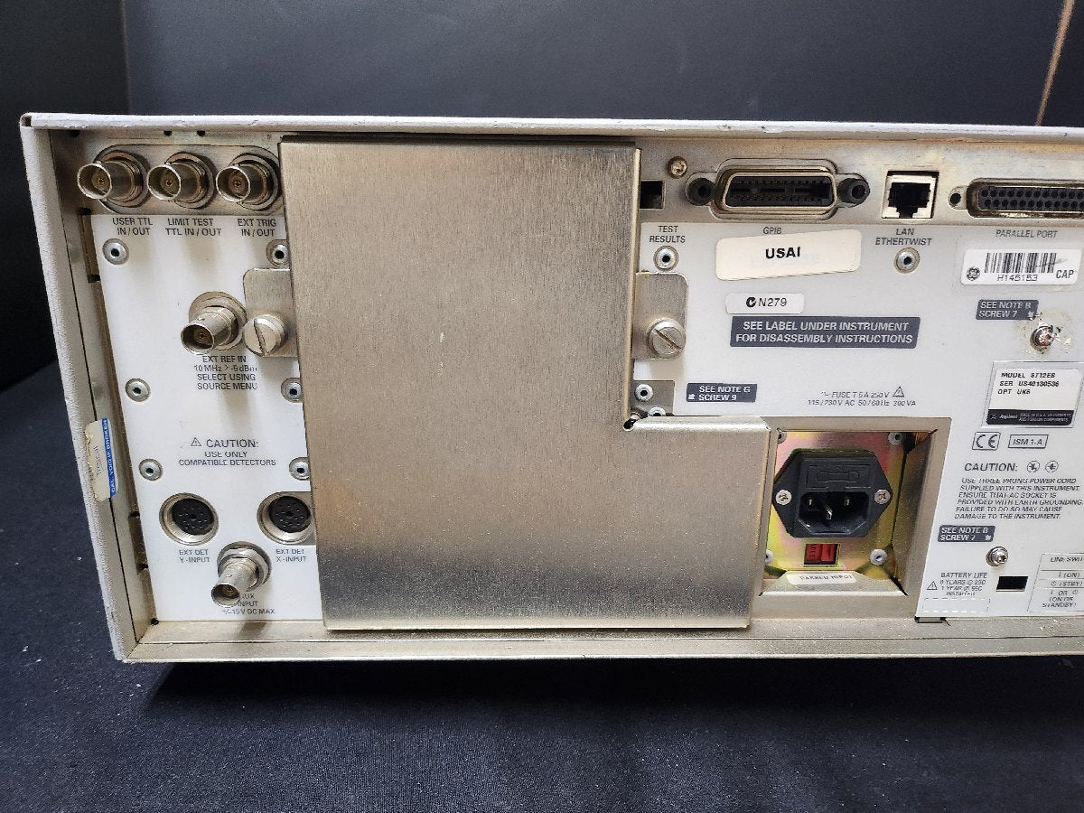Agilent 8712ES RF Network Analyzer 300kHz-1300MHz (for parts or not working) [c1159766074]