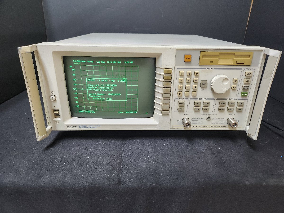 Agilent 8712ES RF Network Analyzer 300kHz-1300MHz (for parts or not working) [c1159766074]