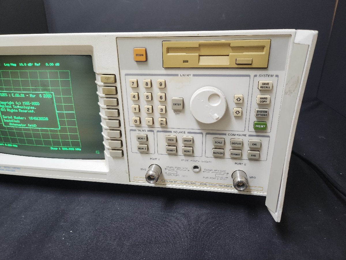 Agilent 8712ES RF Network Analyzer 300kHz-1300MHz (for parts or not working) [c1159766074]